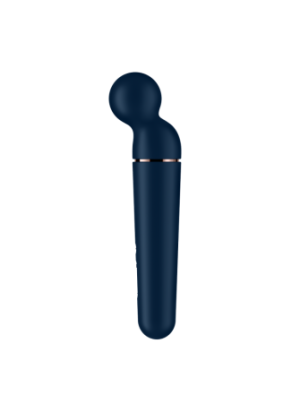 Vibromasseur wand bleu USB 60 vibrations Planet Wand-er Satisfyer - CC597845